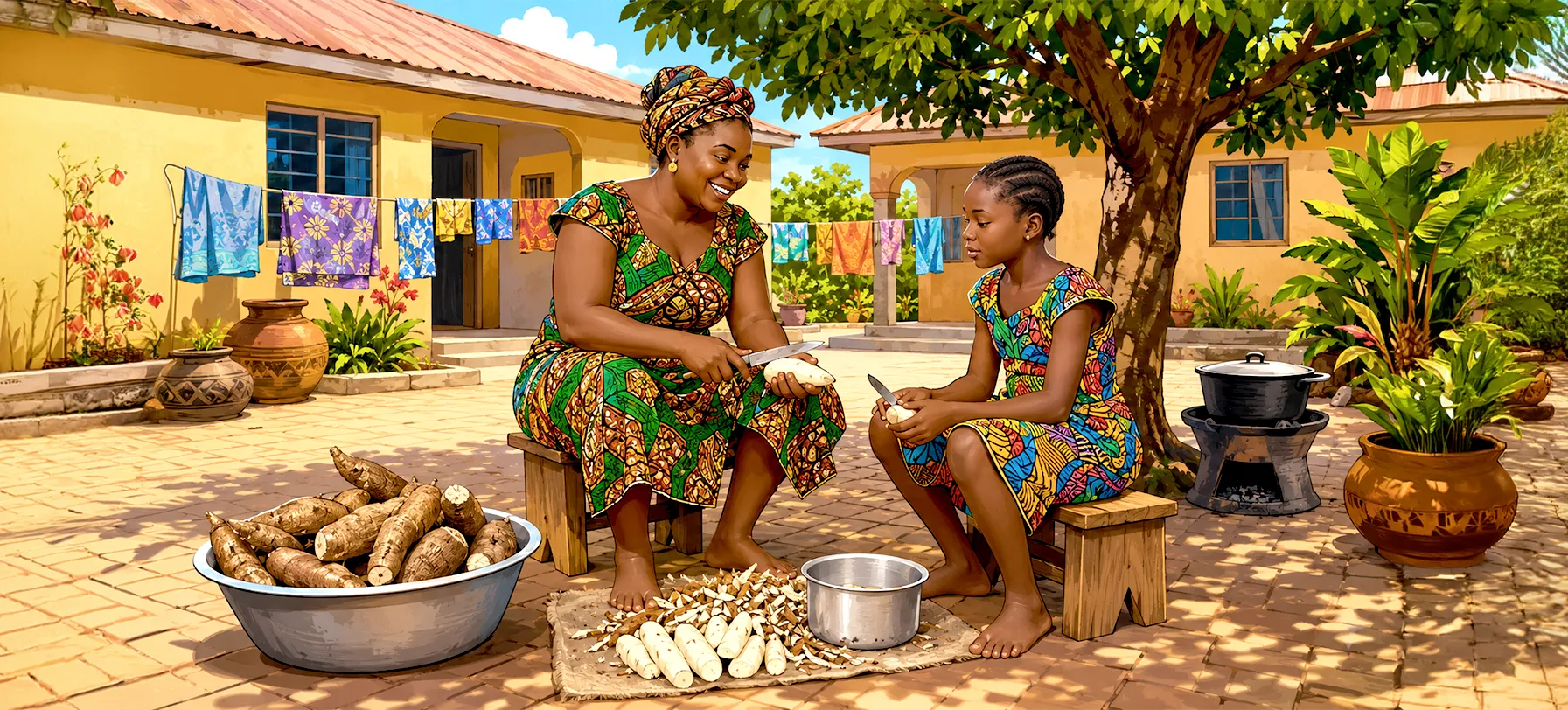 Mothers and daughters in Africa — Transmission as an act of intergenerational love